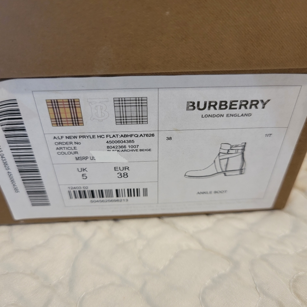 Burberry Ankle Boot - Picture 4 of 7